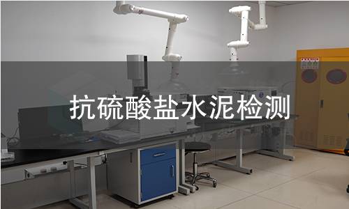 抗硫酸盐水泥检测