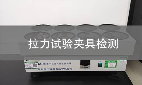 拉力试验夹具检测