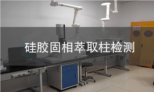 硅胶固相萃取柱检测,硅胶固相萃取柱检测机构,硅胶固相萃取柱检测