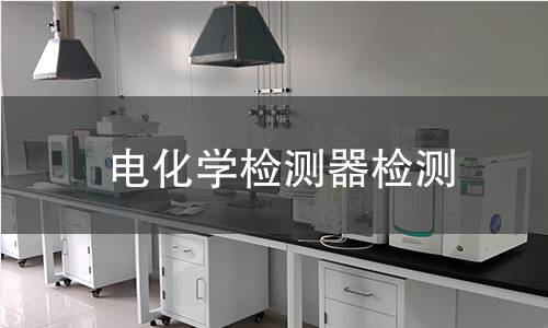 电化学检测器检测