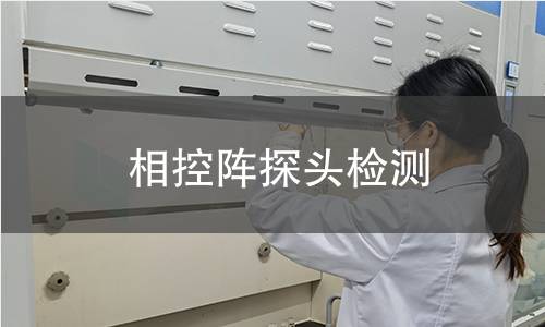 相控阵探头检测