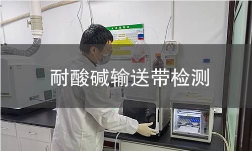 耐酸碱输送带检测
