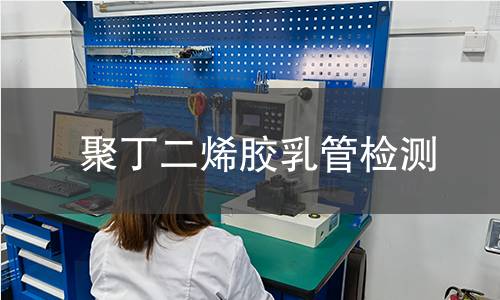 聚丁二烯胶乳管检测