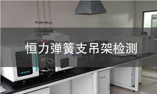恒力弹簧支吊架检测