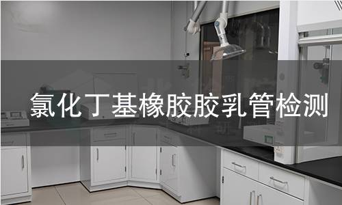 氯化丁基橡胶胶乳管检测