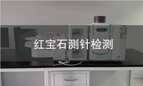 红宝石测针检测