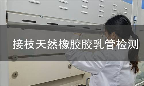 接枝天然橡胶胶乳管检测,接枝天然橡胶胶乳管检测机构,接枝天然橡胶胶乳管物理机械性能检测