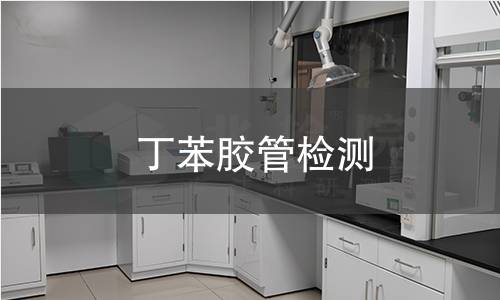 丁苯胶管检测
