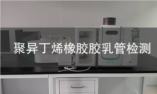 聚异丁烯橡胶胶乳管检测