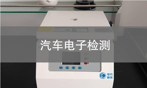 汽车电子检测