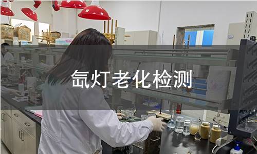 氙灯老化检测