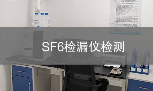 SF6检漏仪检测