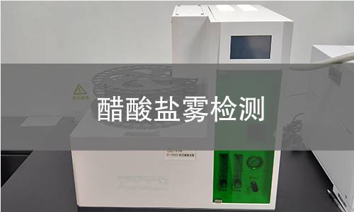 醋酸盐雾检测
