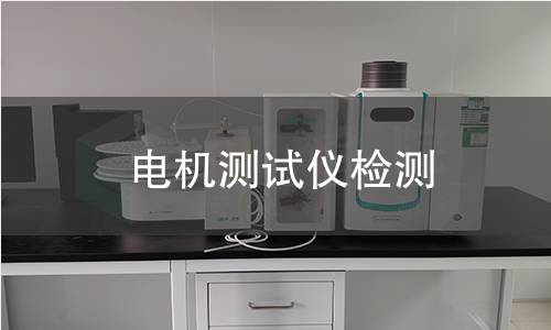 电机测试仪检测,电机测试仪检测机构,电机电气性能测试