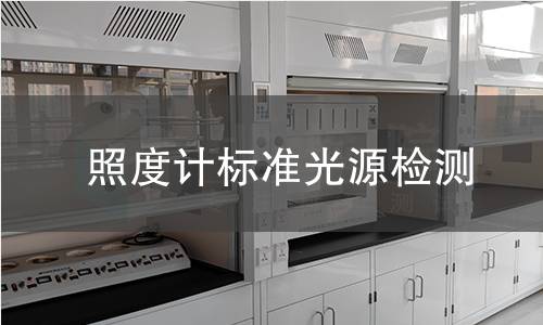 照度计标准光源检测