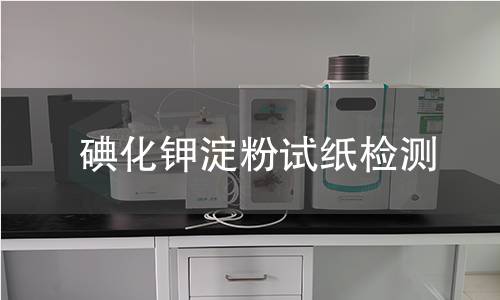 碘化钾淀粉试纸检测,碘化钾淀粉试纸检测机构,氧化性物质定性检测
