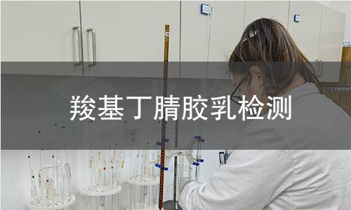 羧基丁腈胶乳检测
