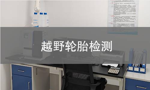 越野轮胎检测