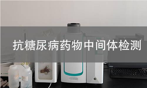 抗糖尿病药物中间体检测