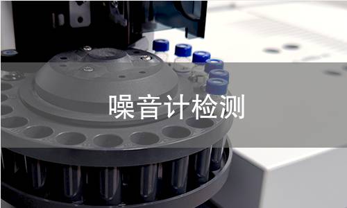 噪音计检测