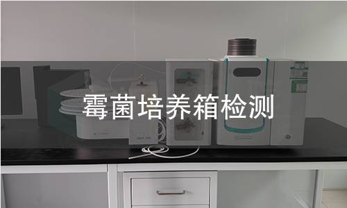 霉菌培养箱检测