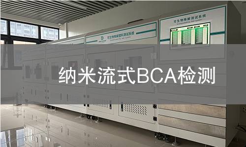 纳米流式BCA检测,纳米流式BCA检测机构,纳米流式BCA检测报告,北检研究院检测中心