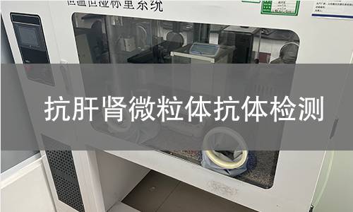 抗肝肾微粒体抗体检测
