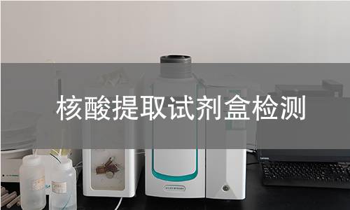 核酸提取试剂盒检测,核酸提取试剂盒检测机构,核酸提取试剂盒提取效率验证