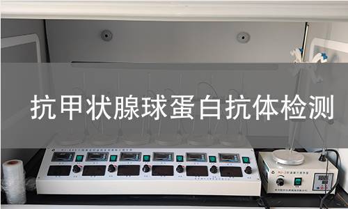 抗甲状腺球蛋白抗体检测