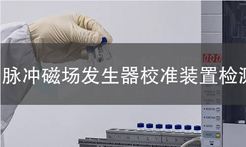 脉冲磁场发生器校准装置检测