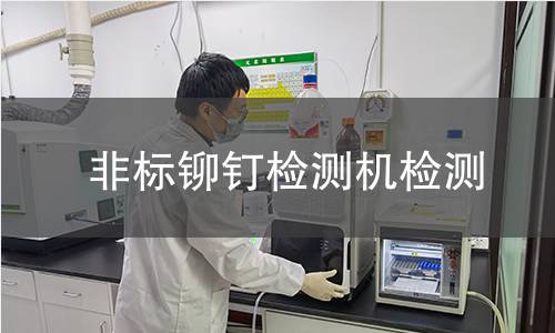 非标铆钉检测机检测