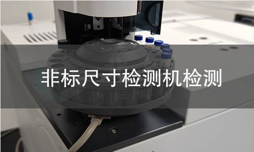 非标尺寸检测机检测