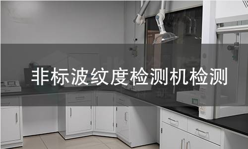 非标波纹度检测机检测