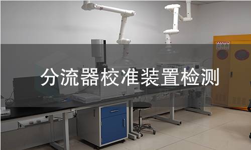 分流器校准装置检测