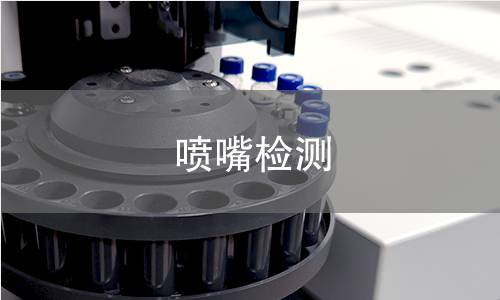 喷嘴检测