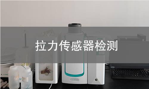 拉力传感器检测