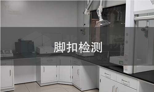 脚扣检测,脚扣检测机构,脚扣检测