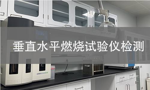 垂直水平燃烧试验仪检测