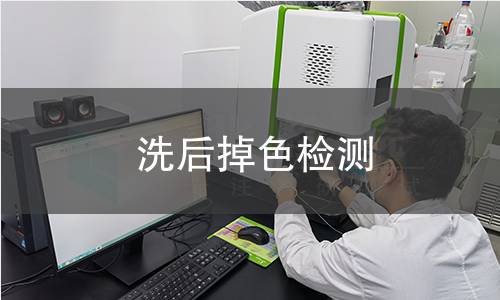 洗后掉色检测,洗后掉色检测机构,纺织产品洗涤掉色程度评估