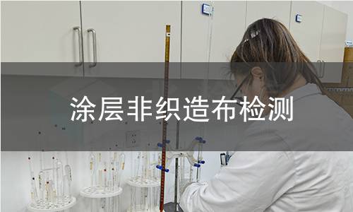 涂层非织造布检测